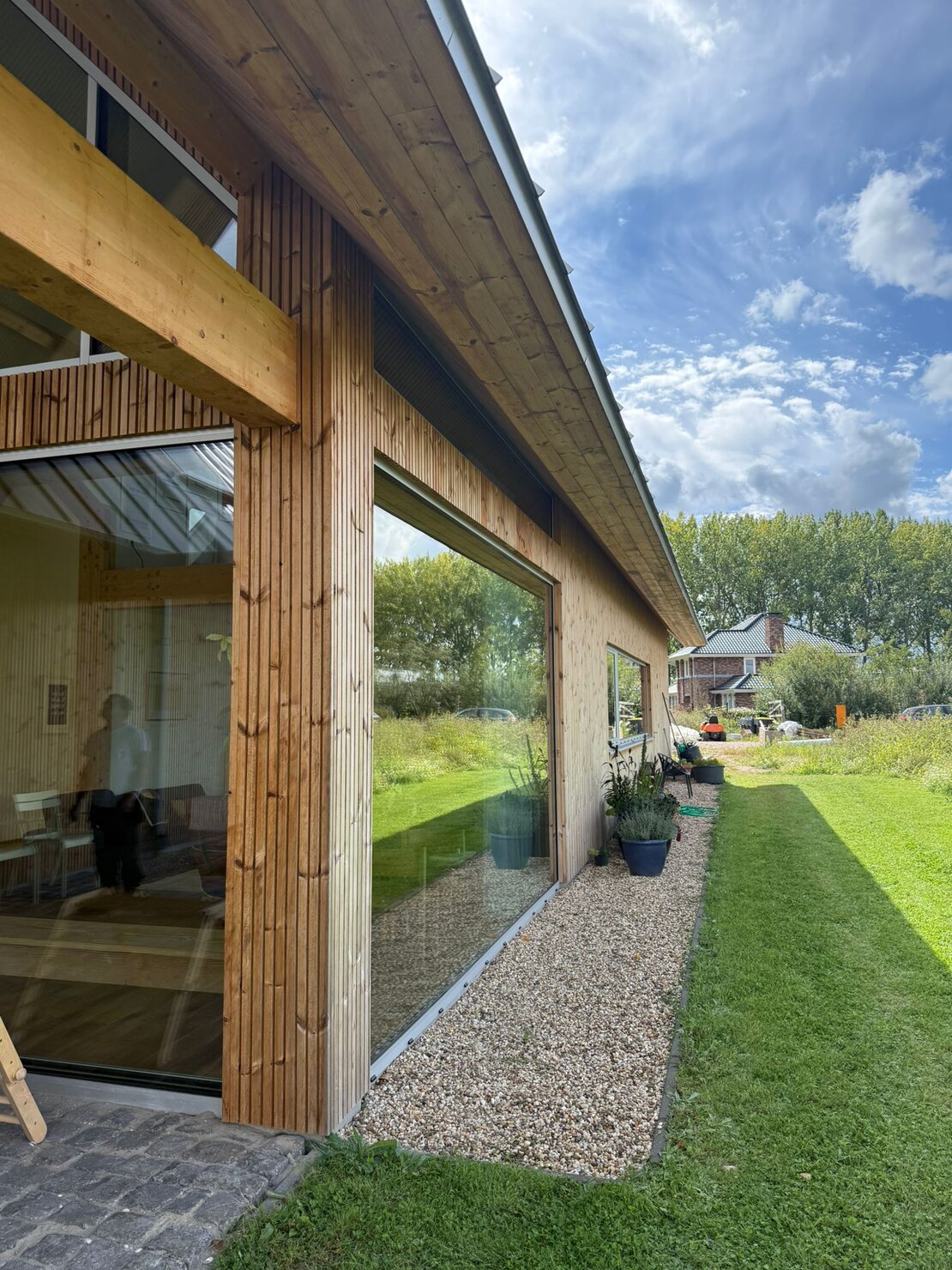 Casa in legno ecosostenibile completata