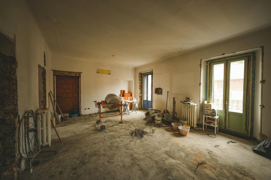 Appartamento in fase di ristrutturazione interna